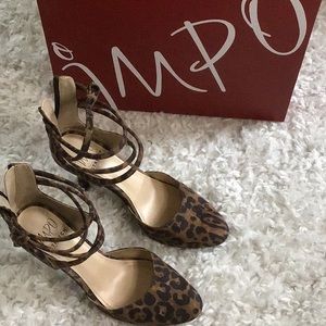 6.5 Impo Jaguar print heels